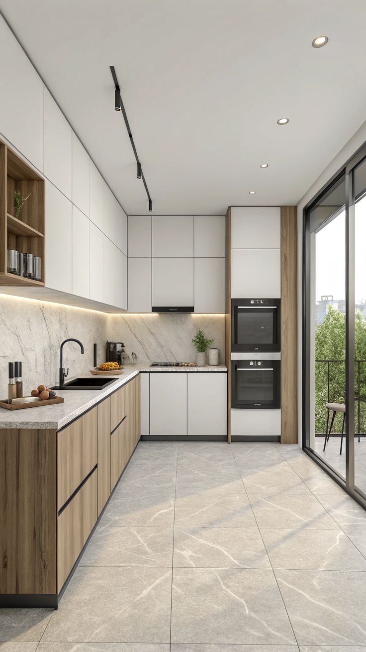 Tủ Bếp Gỗ Công Nghiệp MDF