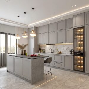 Tủ Bếp Gỗ Công Nghiệp MDF