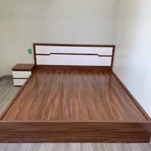 Giường Gỗ Công Nghiệp MDF 04